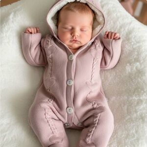 Caramelo Kids British Luxury Fall/Winter One Piece Bunting Suit